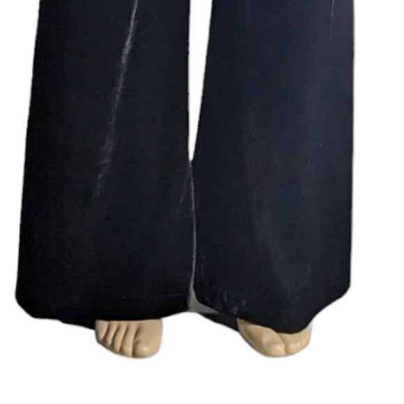 MOSSIMO Black Terciopelo bell Luxury Pants Size L Grande - Picture 14 of 16